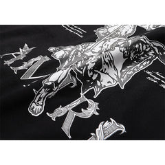 Amiri Hoodie High Street Fashion Prints