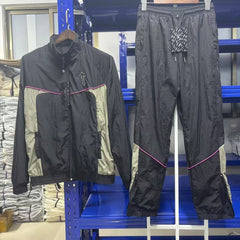 Trapstar Jacket & Sweatpants Two-Piece Set – High-Quality Casual Embroidered Set