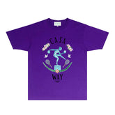 Casablanca T Shirts Street High-quality pure cotton