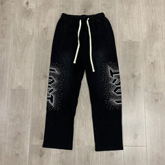 Lost intricacy Sweatpants rhinestones