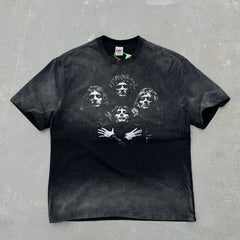 Unisex Vintage T Shirts We Will Rock You Queen Madison Square Garden Tour Limited Edition T-Shirt ¨C Distressed Washed-Ape Wasteland Aesthetic. Custom heavyweight brushed fabric with a vintage feel; American-made plastisol ink print.