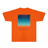 Casablanca T Shirts Street High-quality pure cotton