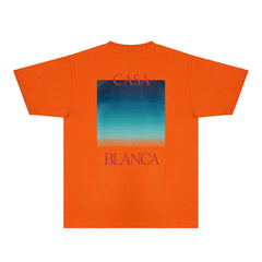 Casablanca T Shirts Street High-quality pure cotton