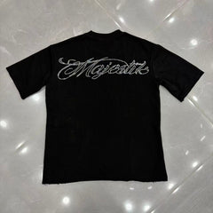 MAJESTIK T Shirts Loose fit 100% cotton