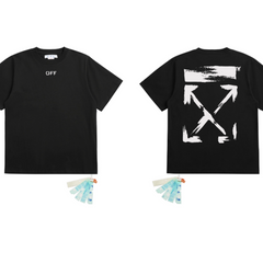 OFF WHITE T SHITRS High-quality 100% pure cotton streetwear