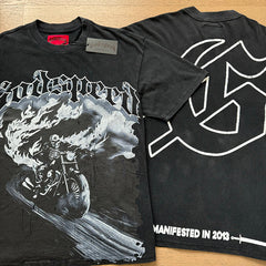 Godspeed T Shirts 260g pure cotton fabric