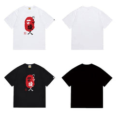 Bathing ape Bape T Shirts High-quality 100% cotton streetwear
