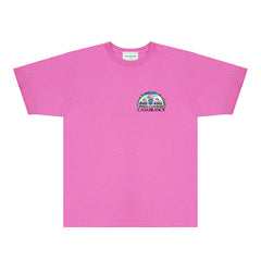 Casablanca T Shirts Street High-quality pure cotton