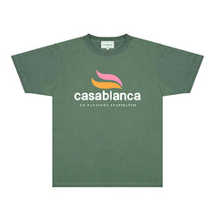 Casablanca T Shirts Street High-quality pure cotton