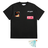 OFF WHITE T SHITRS High-quality 100% pure cotton streetwear