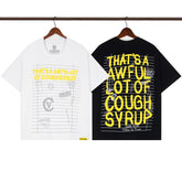 COUGH SYRUP T shirts High-quality pure cotton streetwear