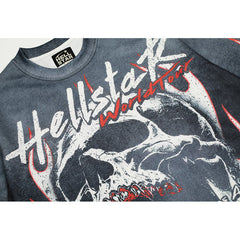 HS Long Sleeve Shirts Hip-hop loose oversize