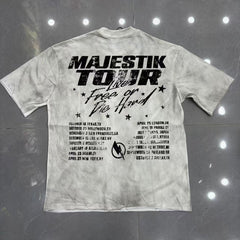 MAJESTIK T Shirts Loose fit 100% cotton