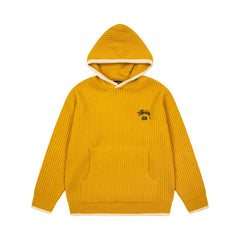 Stussy Sweater High-quality knitwear for autumn winter Hooded sweater Loose fit