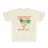 Casablanca T Shirts Street High-quality pure cotton