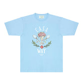 Casablanca T Shirts Street High-quality pure cotton