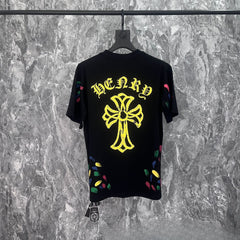 CHH Heart T Shirts Summer Short Sleeve Street Half Sleeve T-Shirt