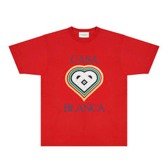 Casablanca T Shirts Street High-quality pure cotton