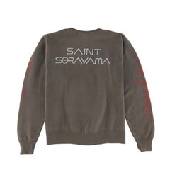 Saint Michael Printed Cotton Sweatshirt