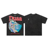 DUAA T Shirts High-quality pure cotton trendy unisex heavyweight