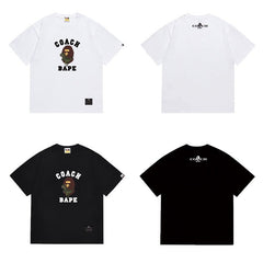 Bathing ape Bape T Shirts High-quality 100% cotton streetwear