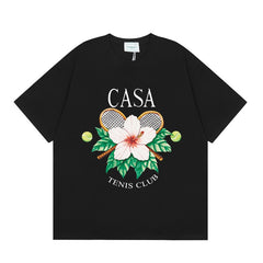 Casablanca T SHIRTS High-quality pure cotton streetwear