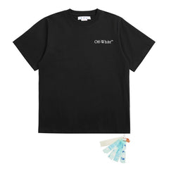 OFF WHITE T SHITRS High-quality 100% pure cotton streetwear