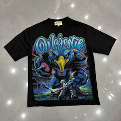 MAJESTIK T Shirts Loose fit 100% cotton