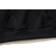 OW Saturn Arrow Pattern Pullover Hooded Sweater
