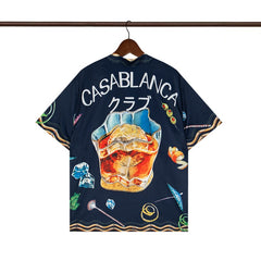 Casablanca Beach Shirt & Shorts Set Casual Summer Vacation/Travel Wear (Sold Separately)