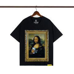 COUGH SYRUP T shirts High-quality pure cotton streetwear Mona Lisa