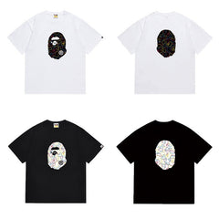 Bathing ape Bape T Shirts High-quality 100% cotton streetwear
