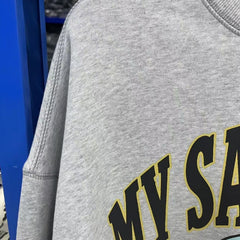 Saint Michael Printed Cotton Sweatshirt
