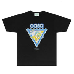 Casablanca T Shirts Street High-quality pure cotton