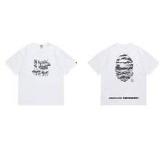 Bathing ape Bape T Shirts High-quality 100% cotton streetwear