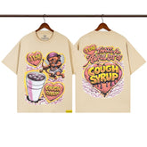 COUGH SYRUP T shirts High-quality pure cotton streetwear