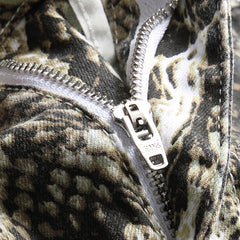 Mens Fashion Jeans Wrinkled snake pattern 583#