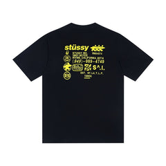 Stussy T shirts High-quality 260g pure cotton double yarn fabric