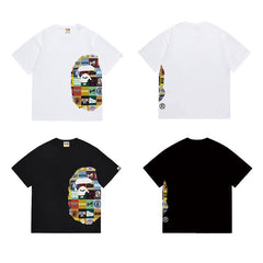 Bathing ape Bape T Shirts High-quality 100% cotton streetwear
