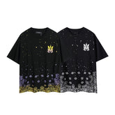 Amiri T Shirts Specks of starlight scattered like splashed ink.