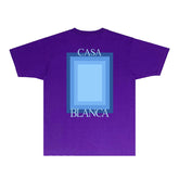 Casablanca T Shirts Street High-quality pure cotton