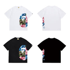 Bathing ape Bape T Shirts High-quality 100% cotton streetwear