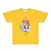 Casablanca T Shirts Street High-quality pure cotton