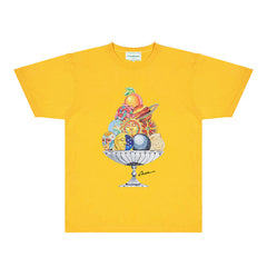 Casablanca T Shirts Street High-quality pure cotton