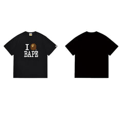 Bathing ape Bape T Shirts High-quality 100% cotton streetwear
