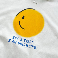 Unisex Vintage T Shirts Saint x Hiroshi Fujiwara IT'S A START Limited Collaboration ¡ª Authentic-spec 320g heavyweight fabric (retaining weight after washing); vintage single-stitch and blind-stitch construction; garment-dyed with enzyme-abrasion wa