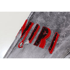 Amiri Jeans Trendy Casual Ripped Jeans