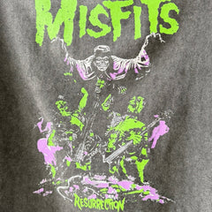Unisex Vintage T Shirts CHOOOSELF 26SS Misfits: Resurrection Limited Edition ¨C Heavyweight, Washed, Distressed & Destroyed Streetwear T-Shirt (Boxy/Cropped Punk Style)