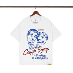COUGH SYRUP T shirts High-quality pure cotton streetwear Mona Lisa