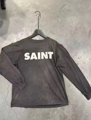 Saint Michael long sleeve shirts Premium-quality pure cotton streetwear for autumn